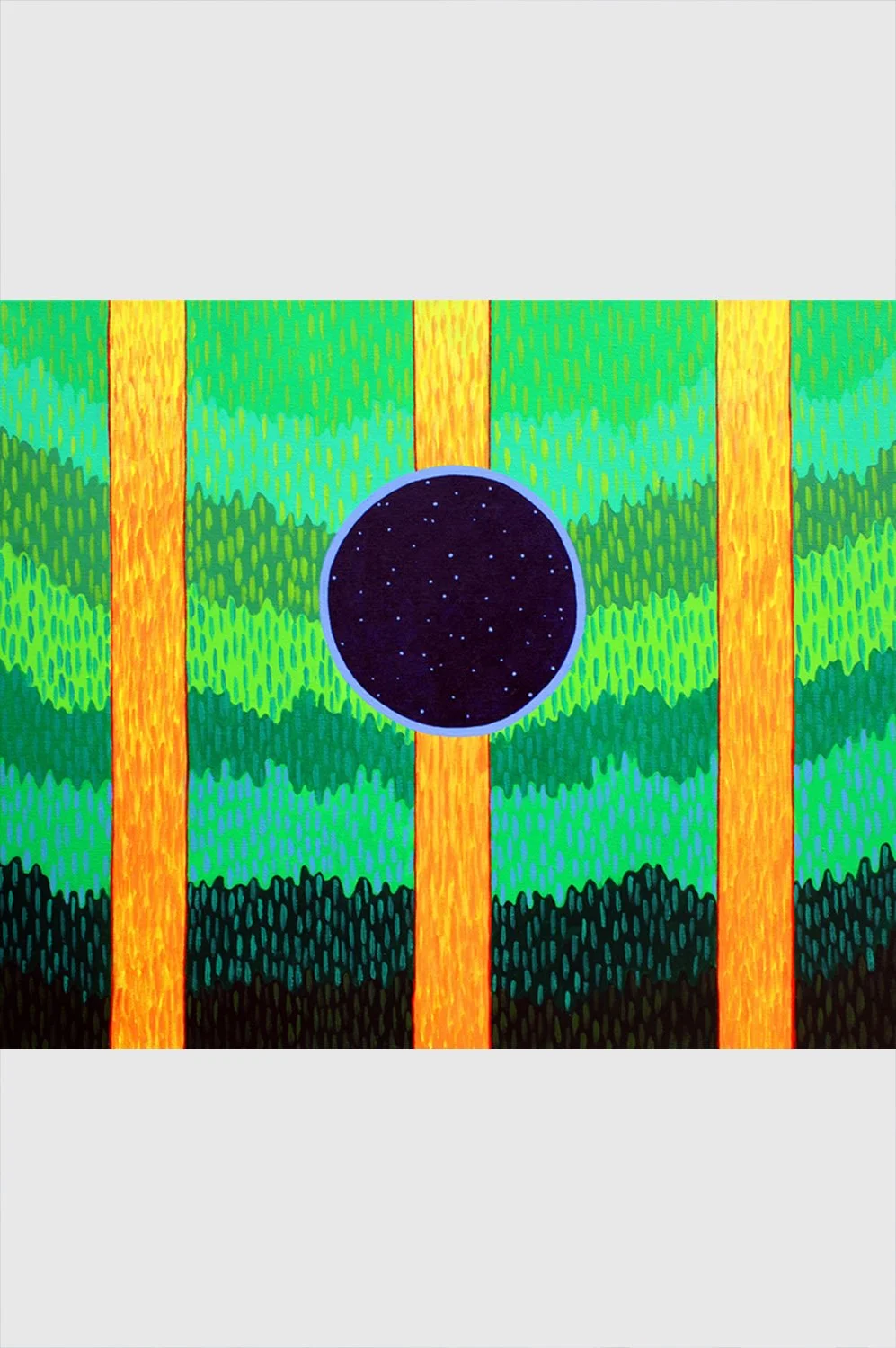 Portal - Alignment • 20×24 in • acrylic on canvas • 2024