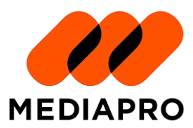 The image displays the OOH Mediacom logo with stylized orange and black design elements.