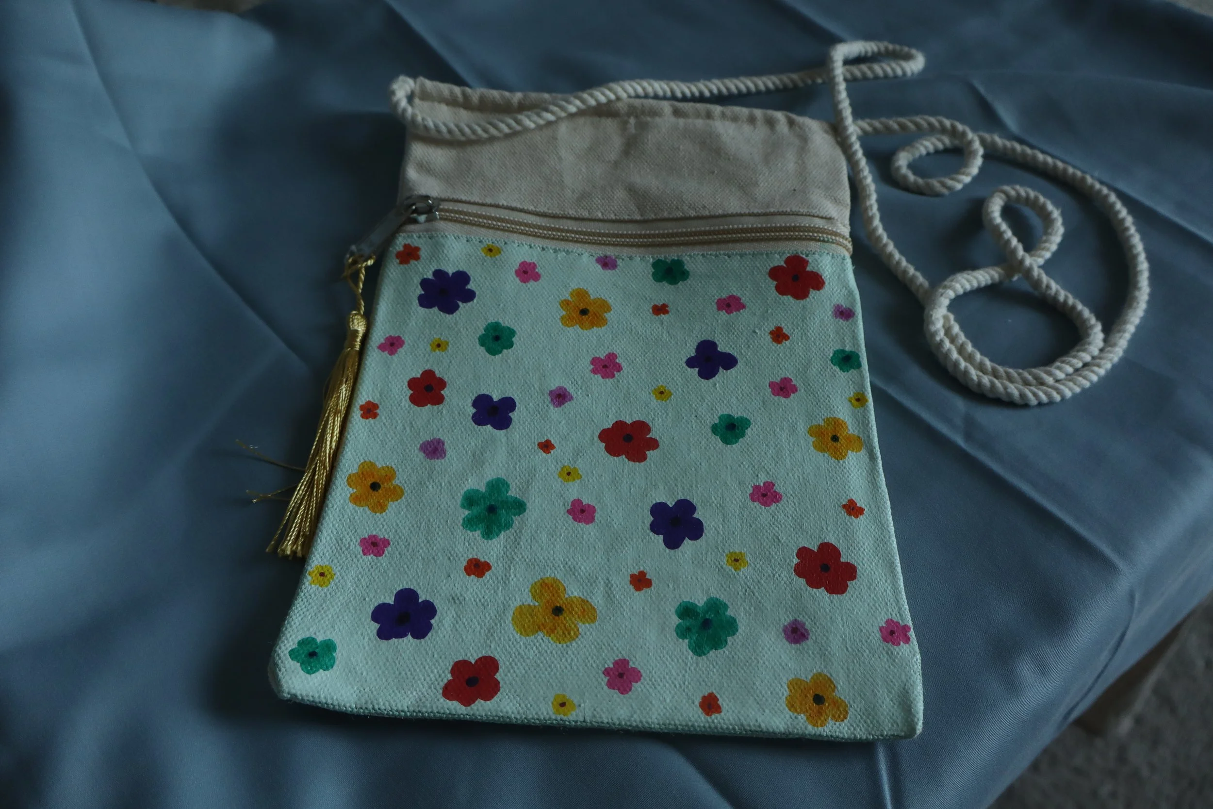 Flowers Crossbody Bag