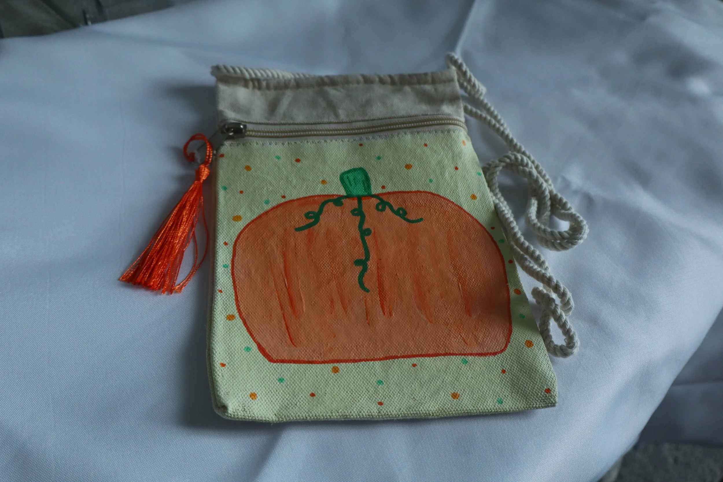 Pumpkin Crossbody Bag