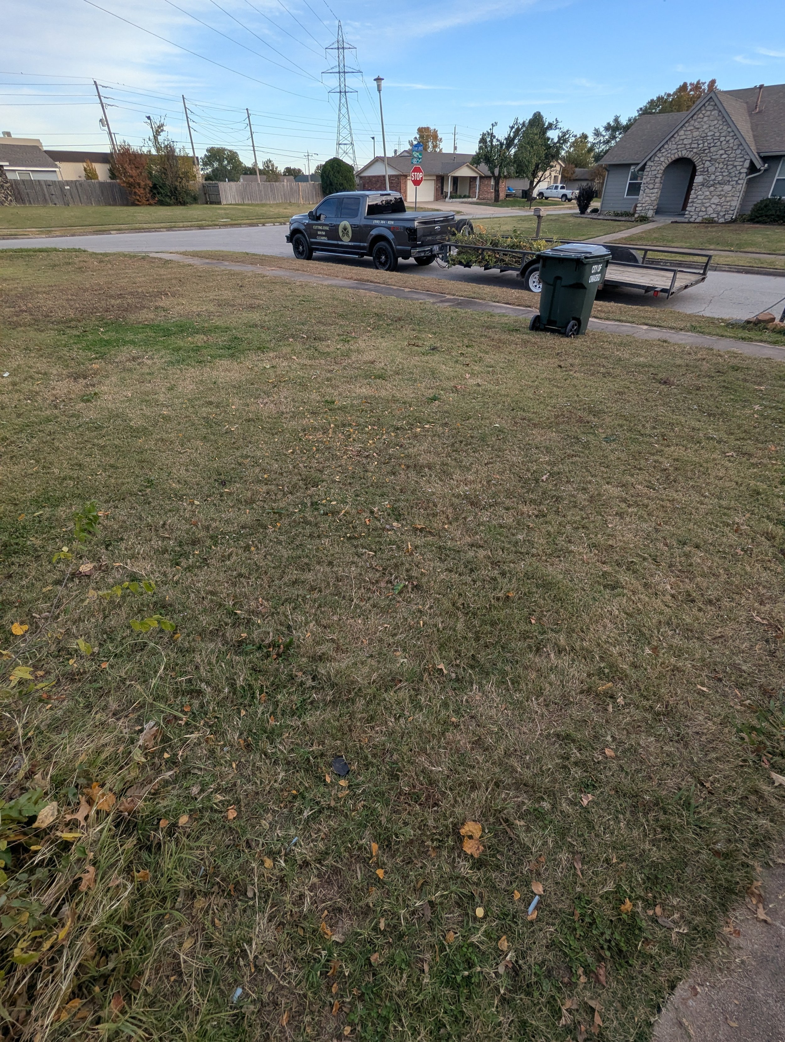 Front Yard Brush Haul, Owasso, OK