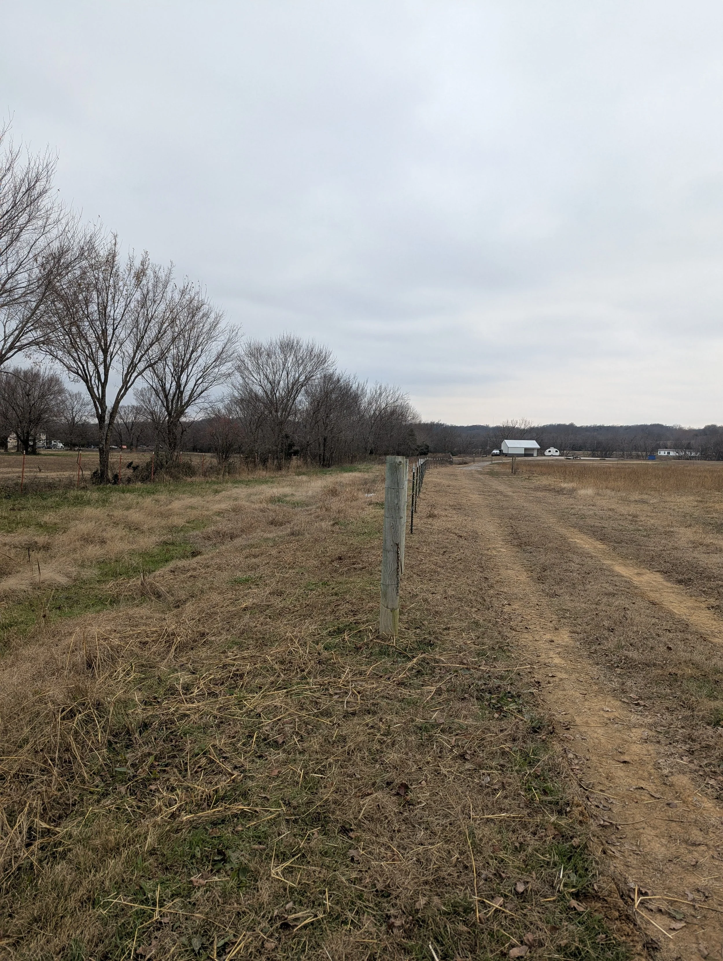 After Fence Line Clearing - Claremore. OK