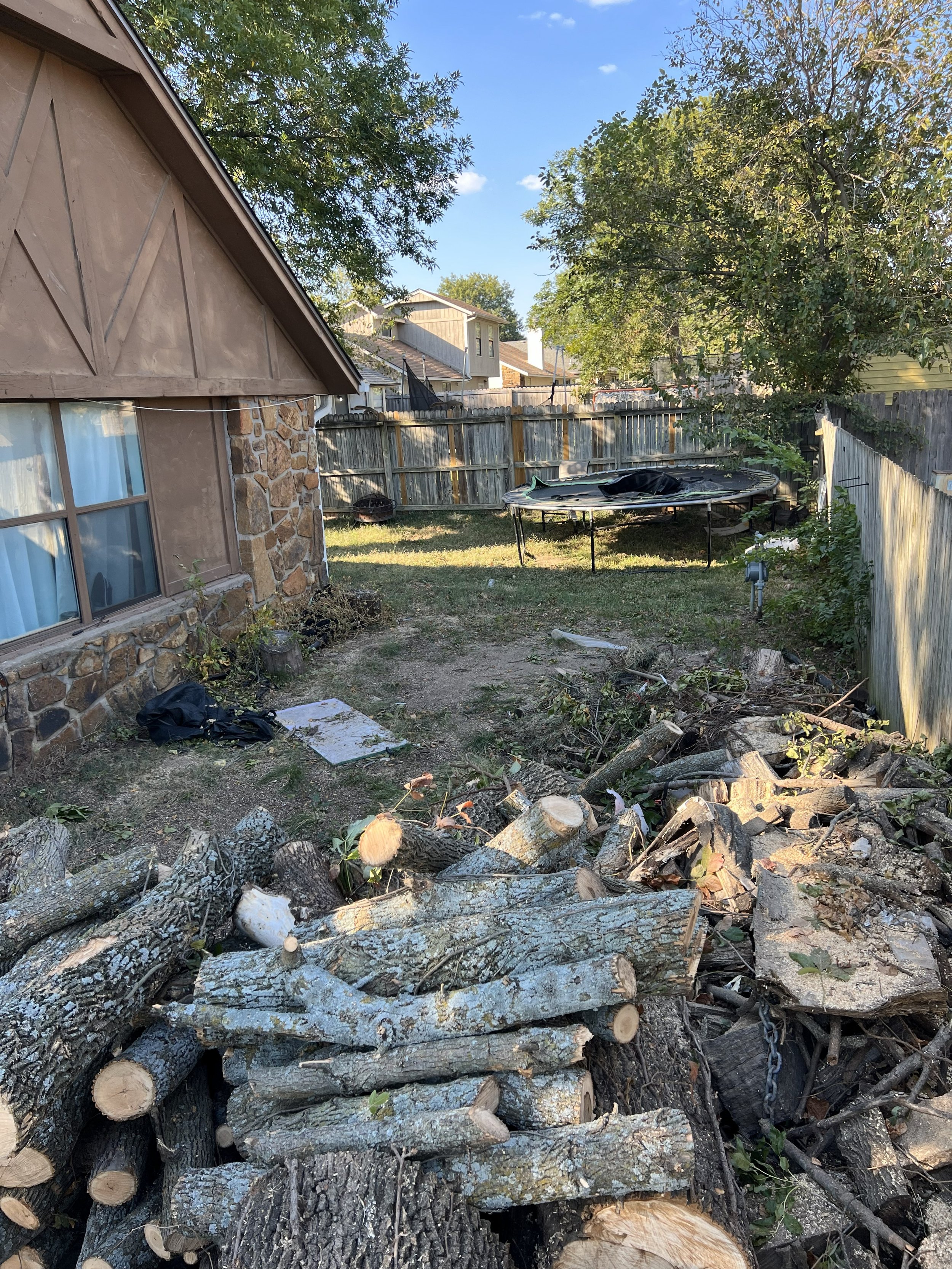 After Brush Haul off - Tulsa, OK