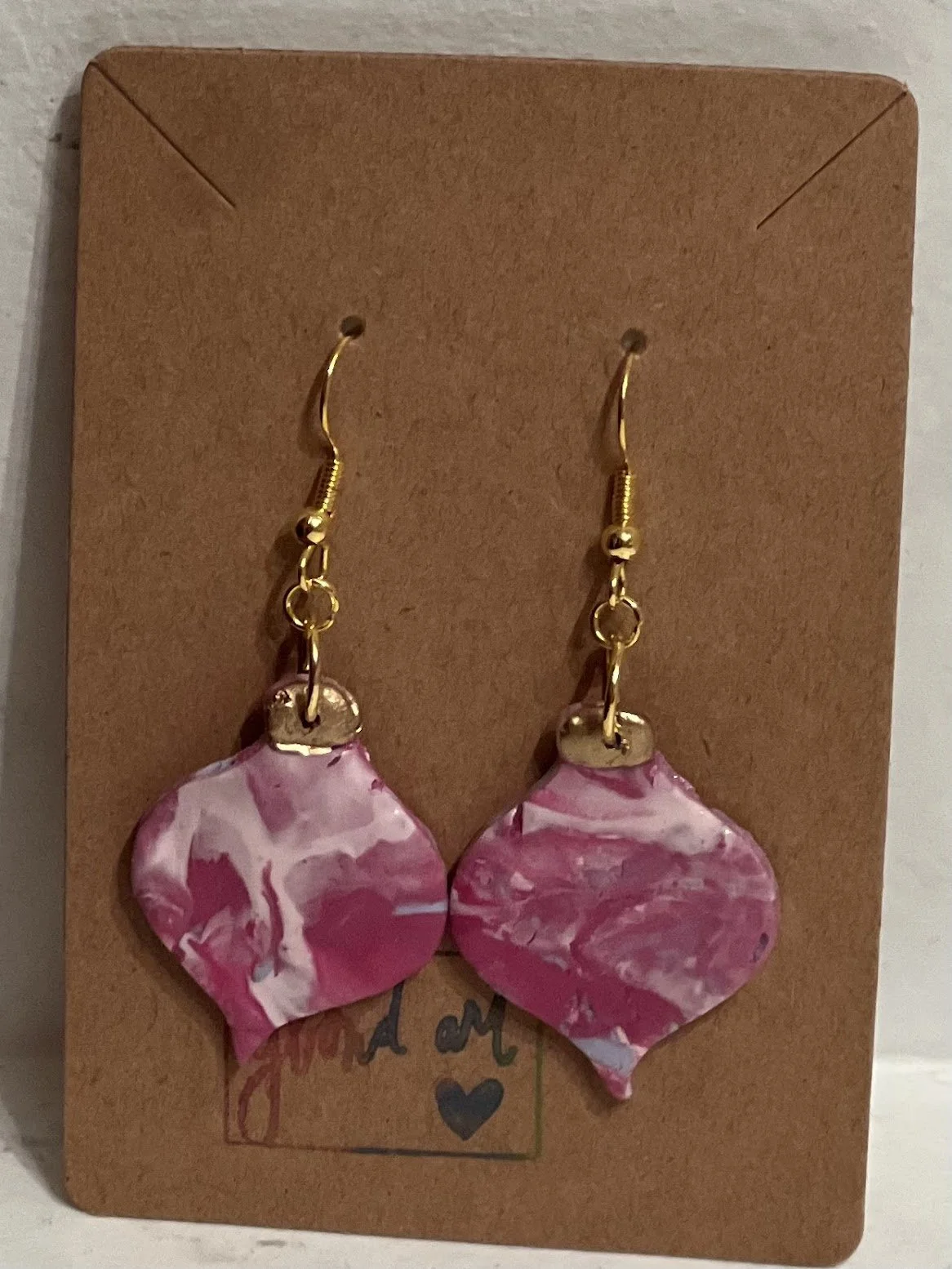 Cotton Candy Ornament Earrings