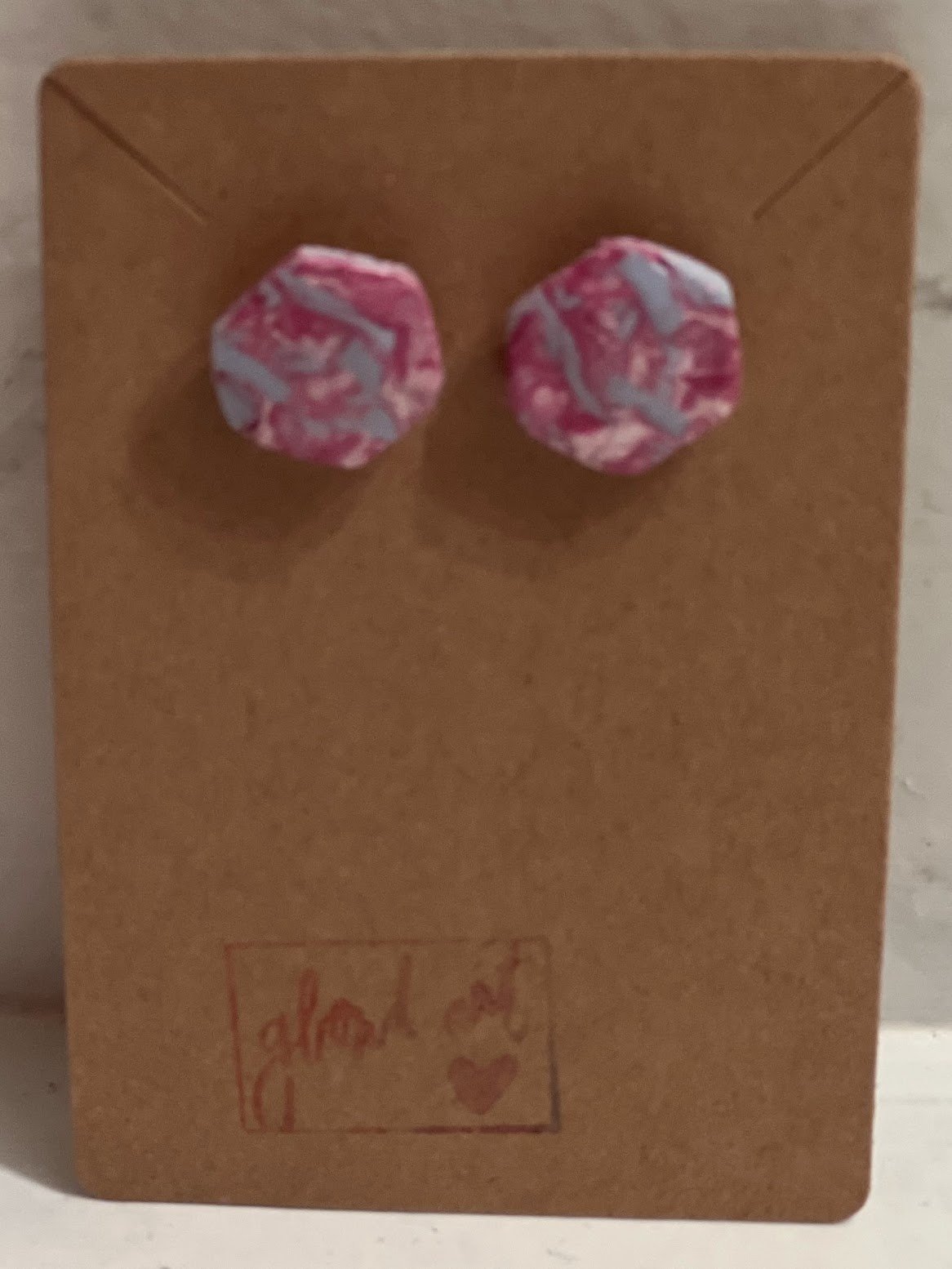 Petal Marble Earrings