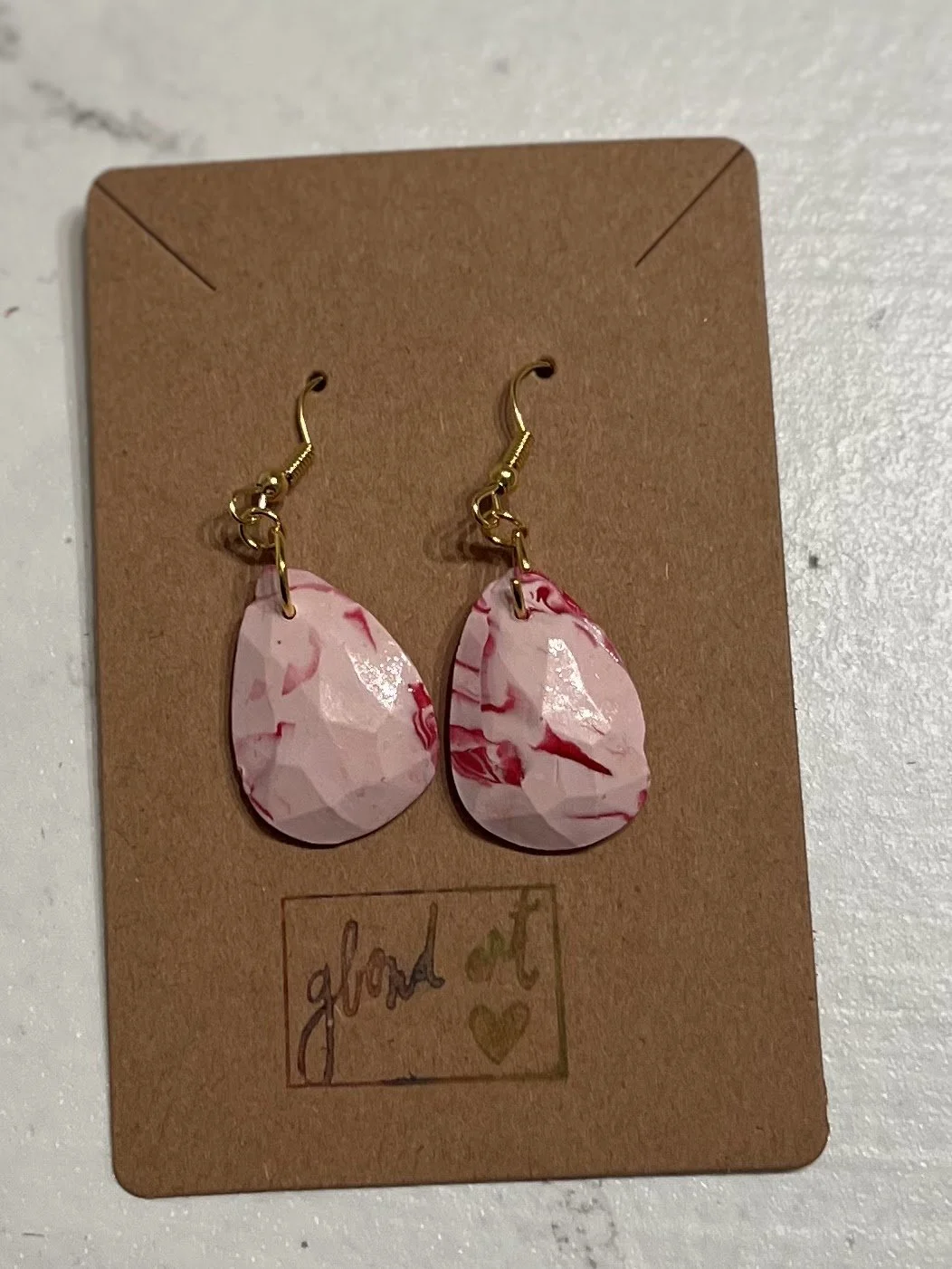 Rosé Ripple Earrings
