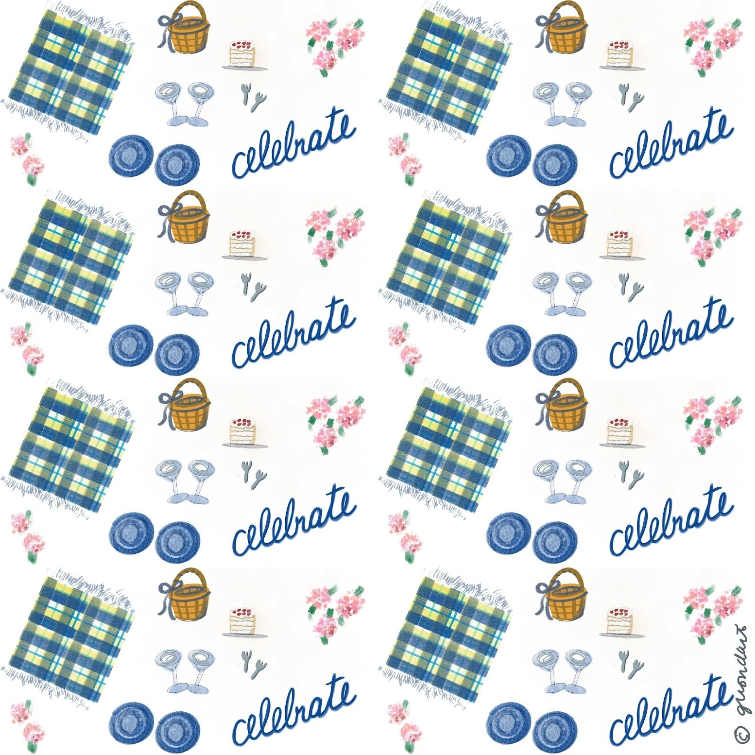 Picnic party digital download