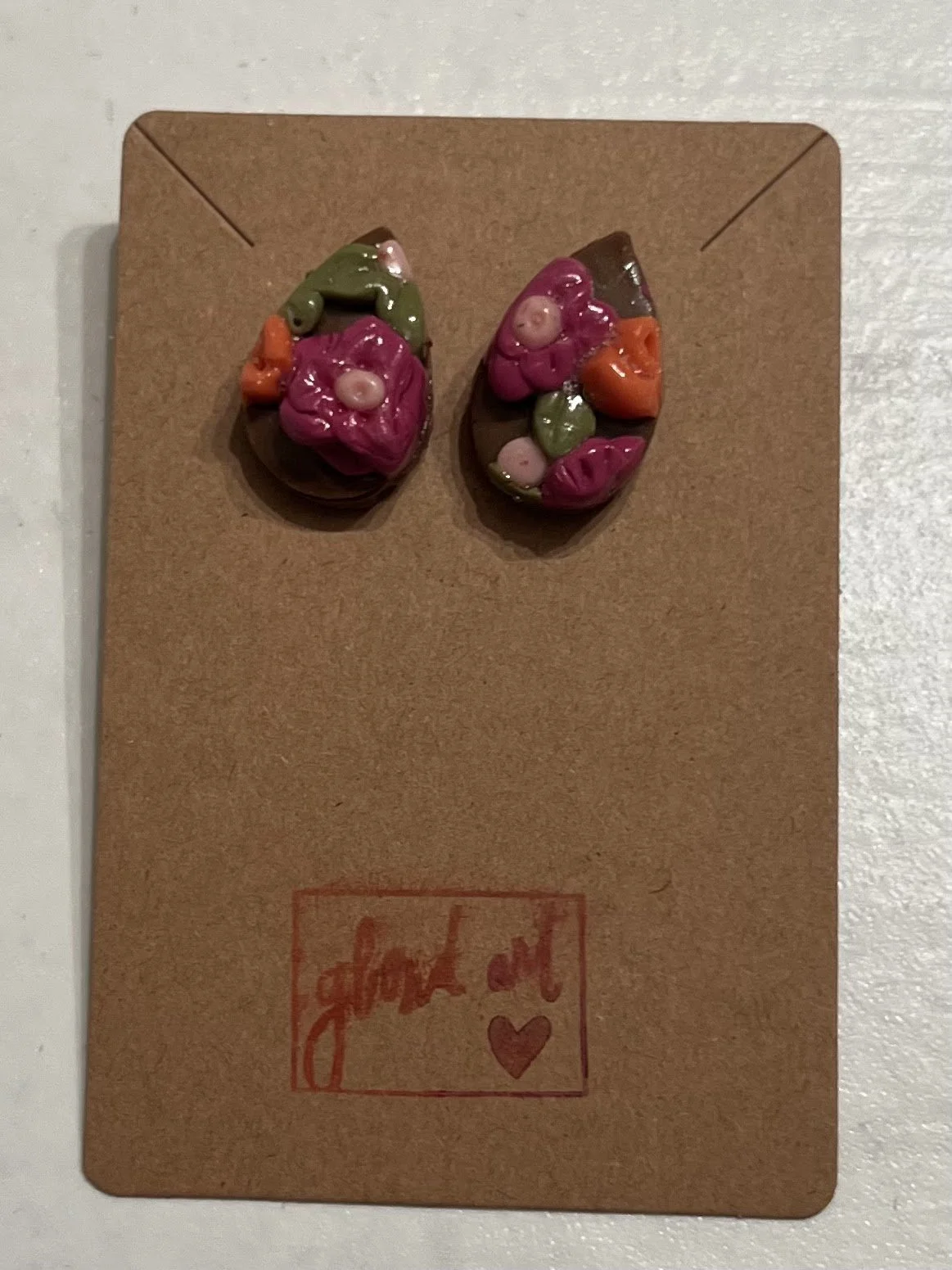 Fall Slab: Petal Drop Studs