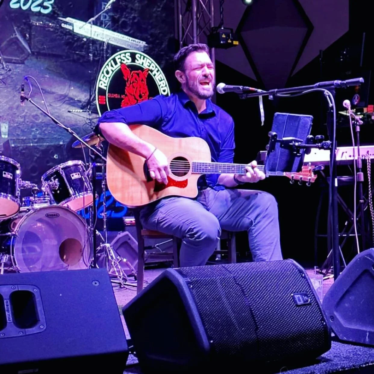 Jason Anderson on stage