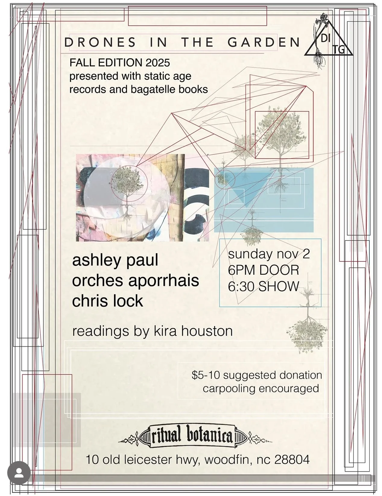 Drones in the Garden