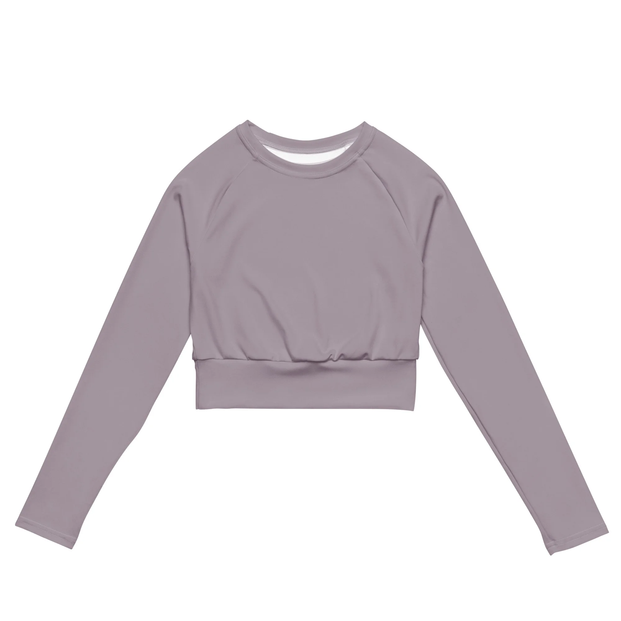 Recycled long-sleeve crop top Lily