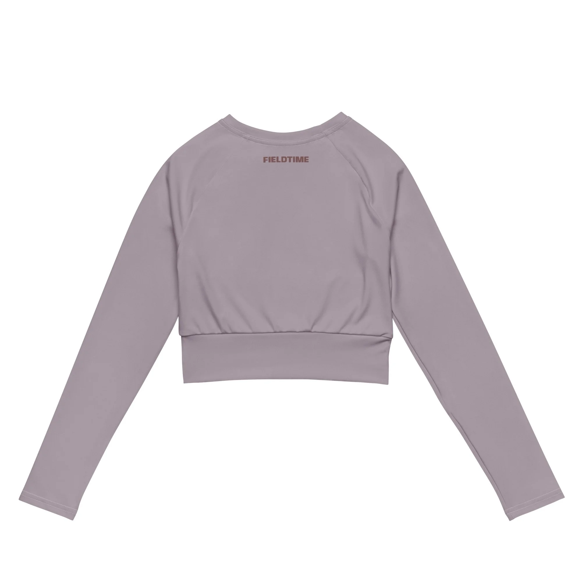 Recycled long-sleeve crop top Lily
