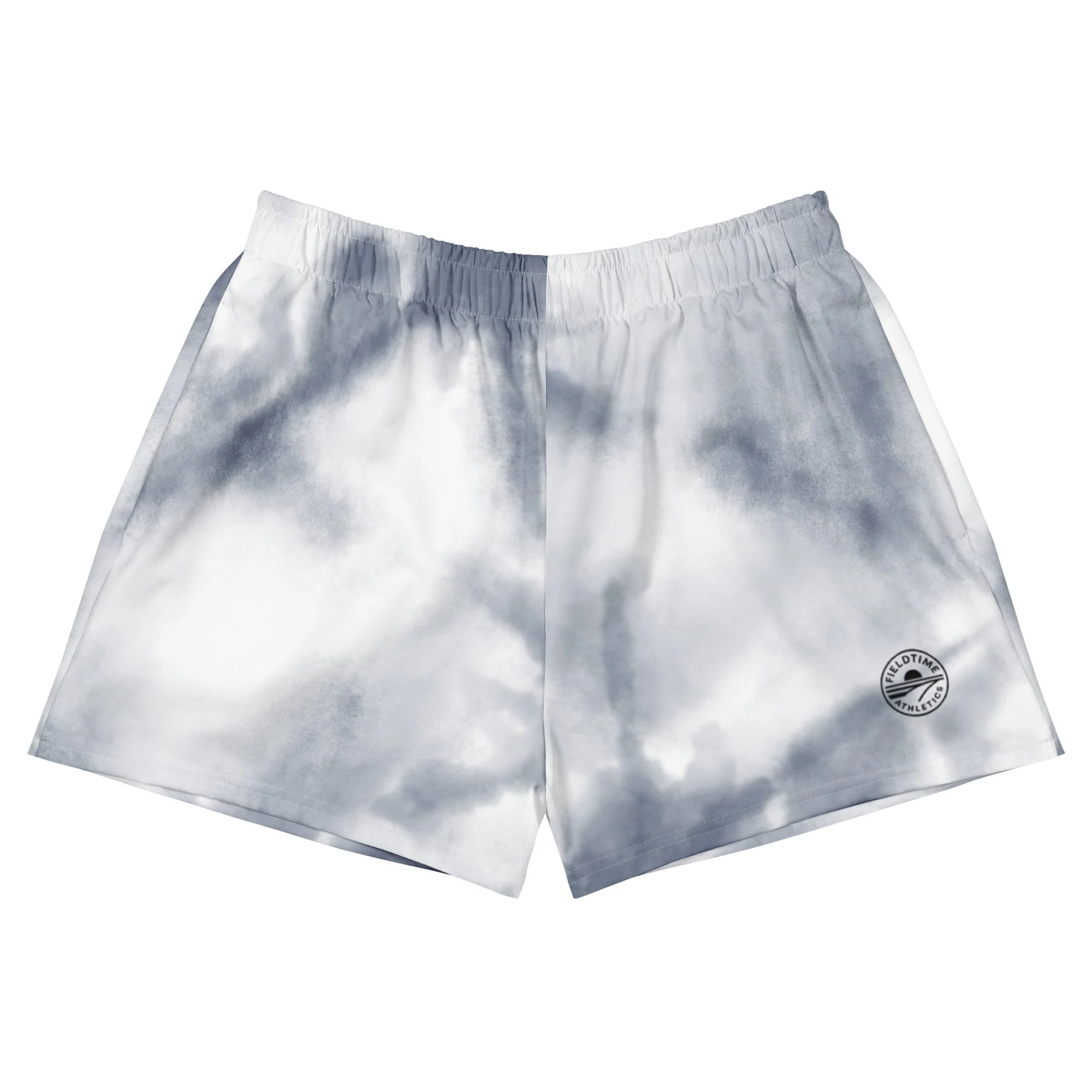 Tie Dye Gray Athletic Shorts