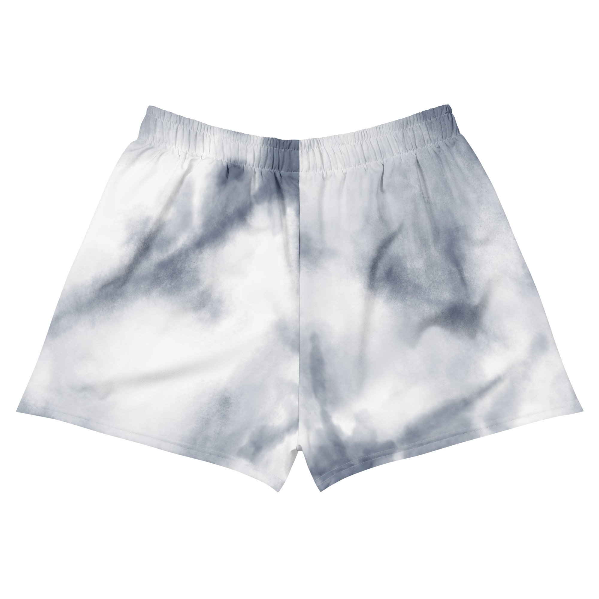 Tie Dye Gray Athletic Shorts