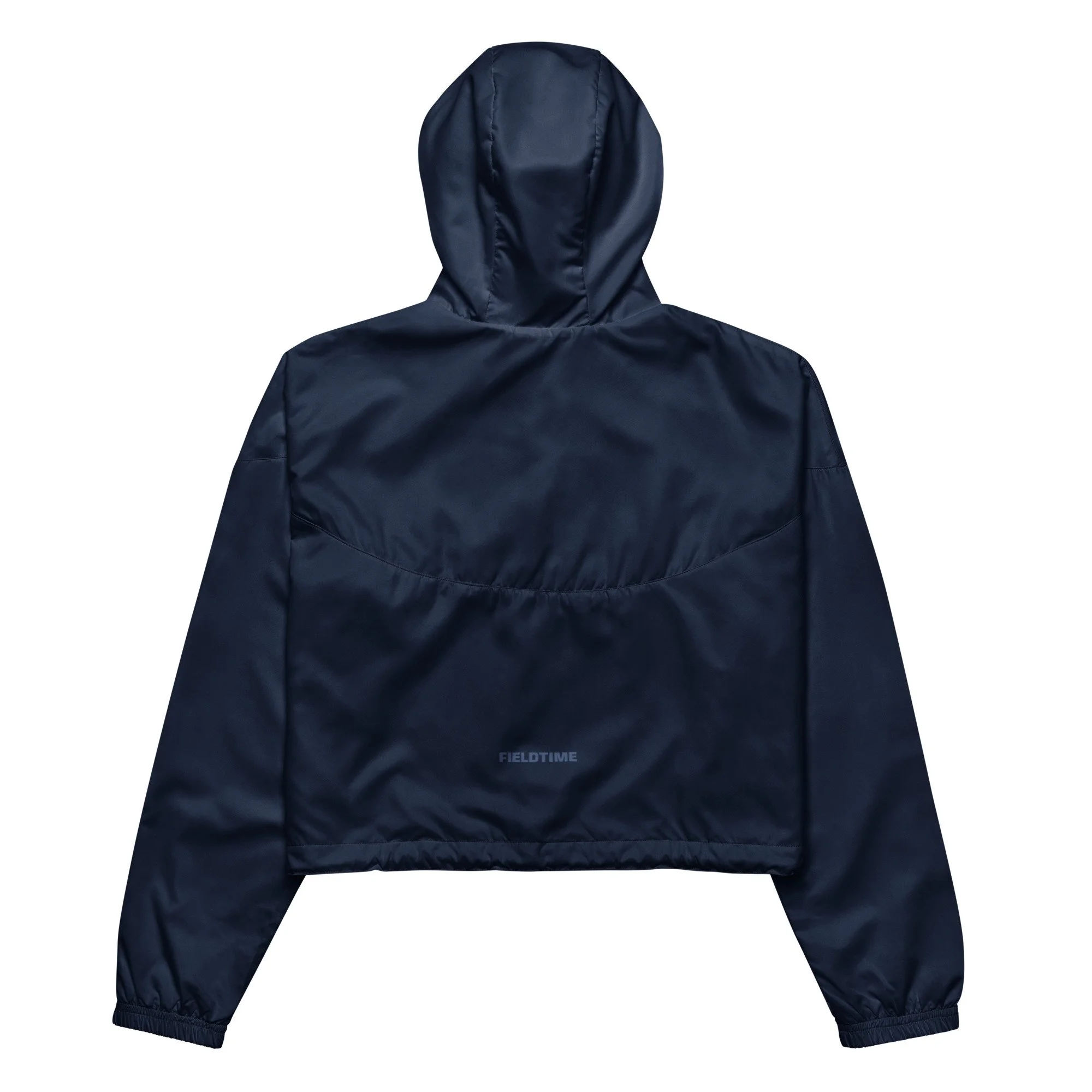 Navy/Kashmir Bluecropped windbreaker