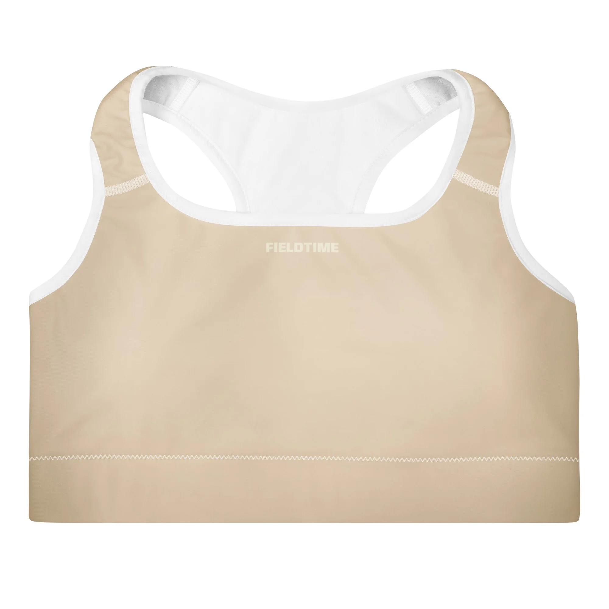 Champagne/Apricot Padded Sports Bra
