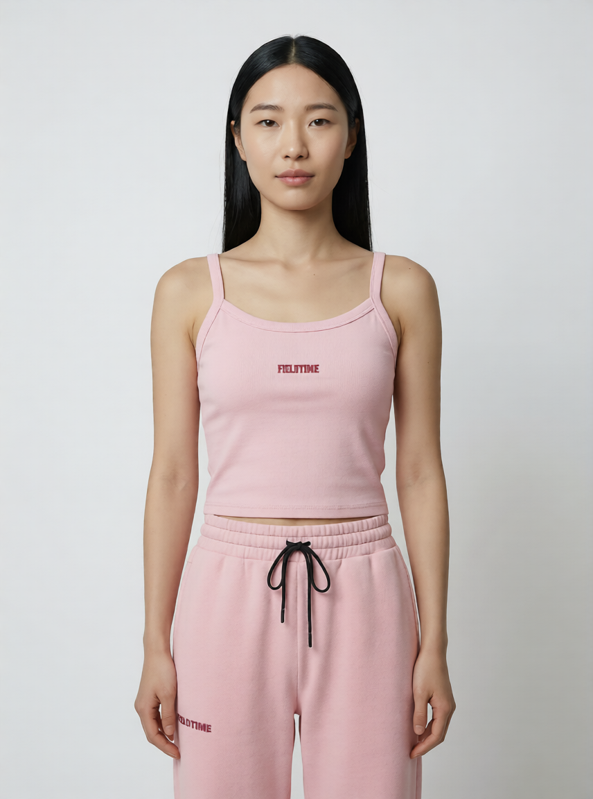 Pink/Flamingo Micro-rib Tank