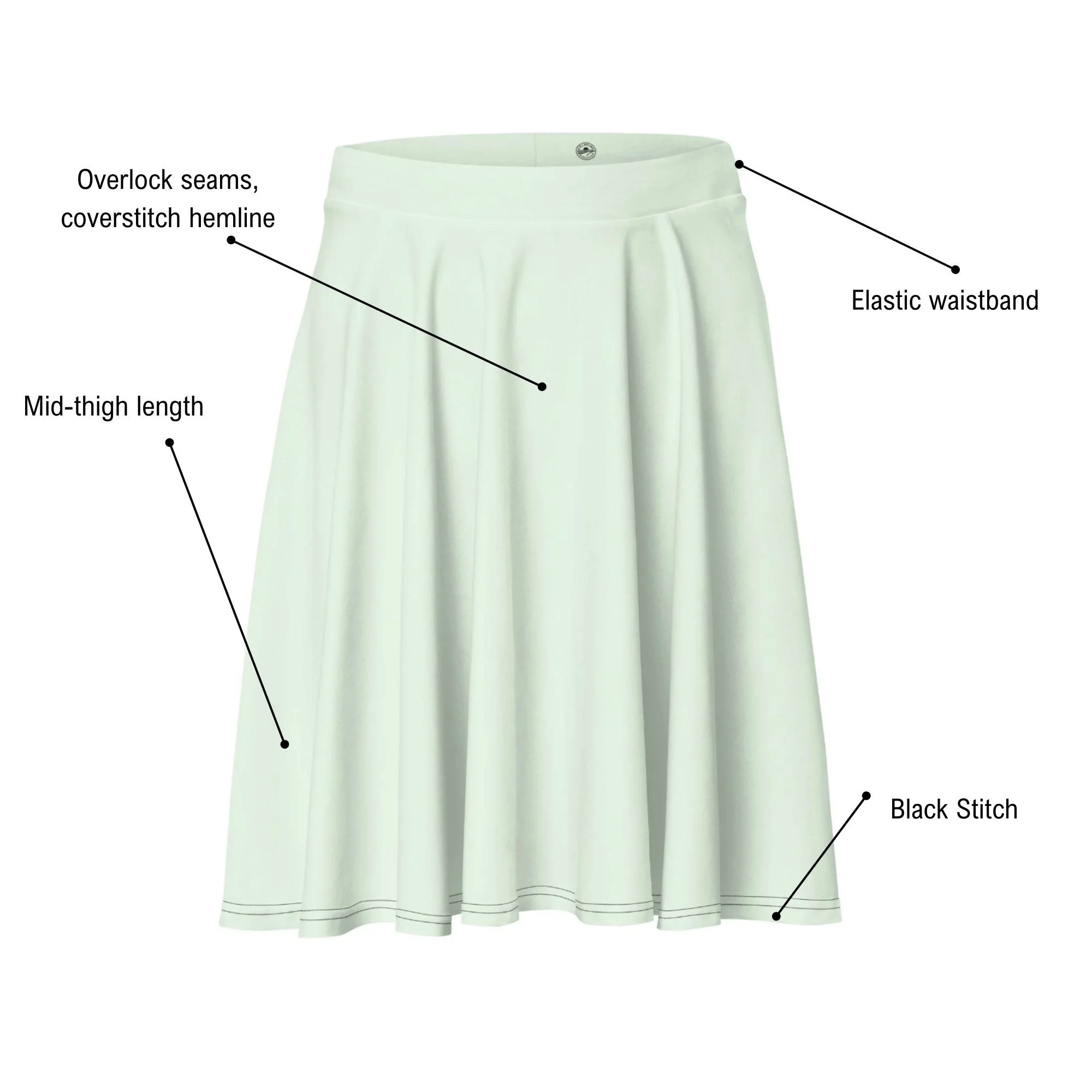 Honeydew Flex Skirt