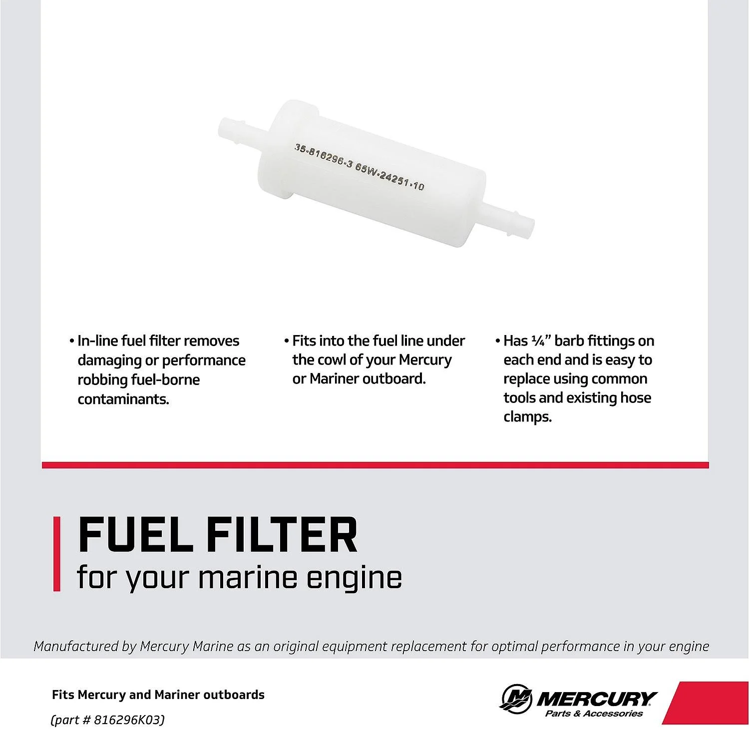 816296K03_Mercury_Fuel_Filter