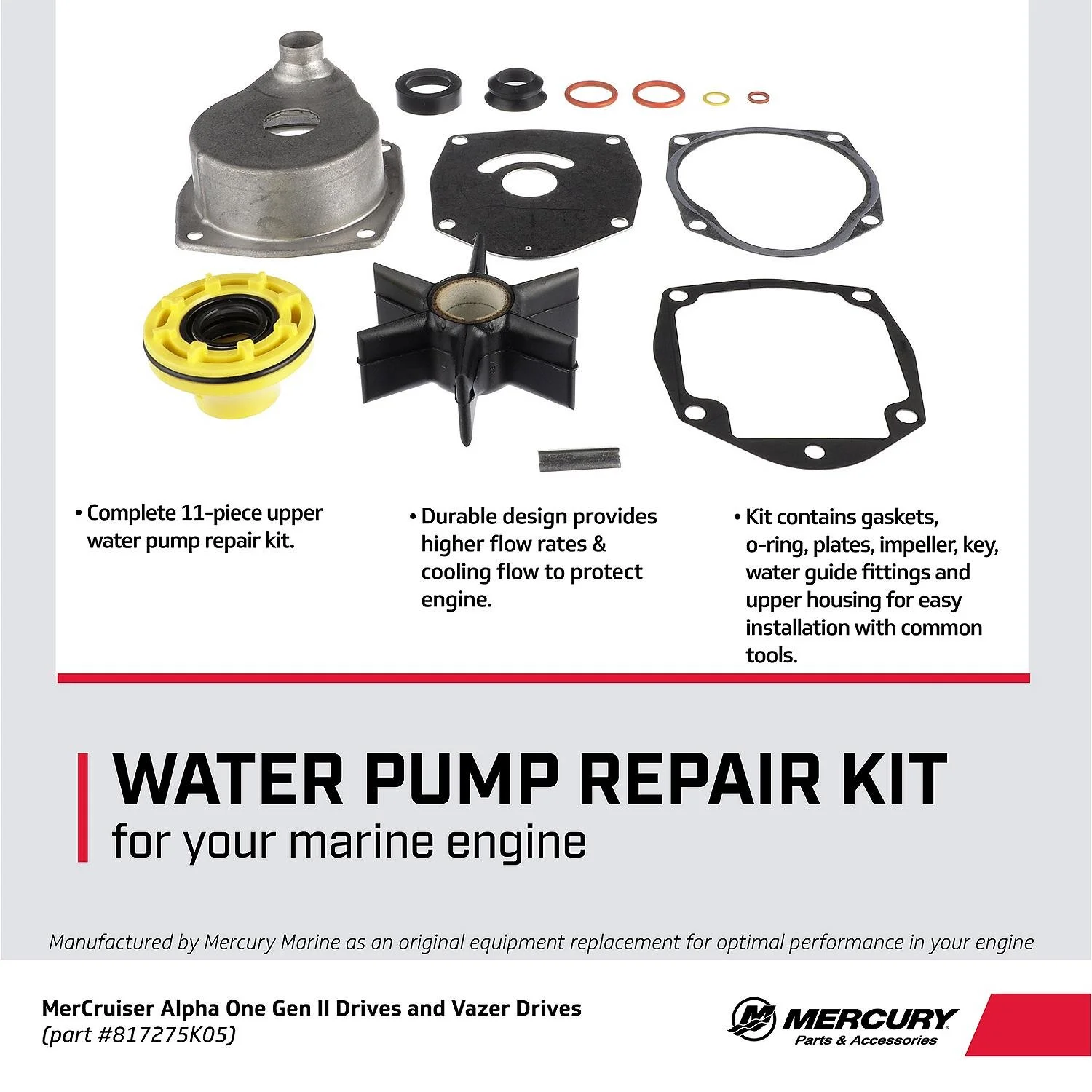 817275K05_Mercury_Water_Pump_Repair_Kit