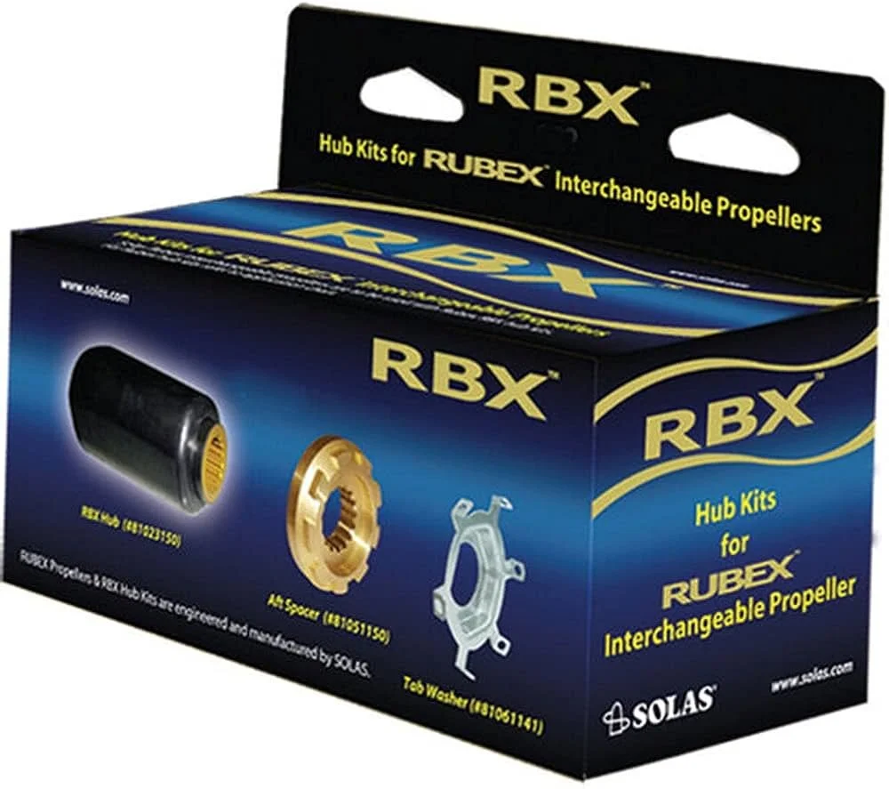 Solas 17039300 RBX-127 Interchangeable Hub Kit For Rubex Propeller, E+ Series