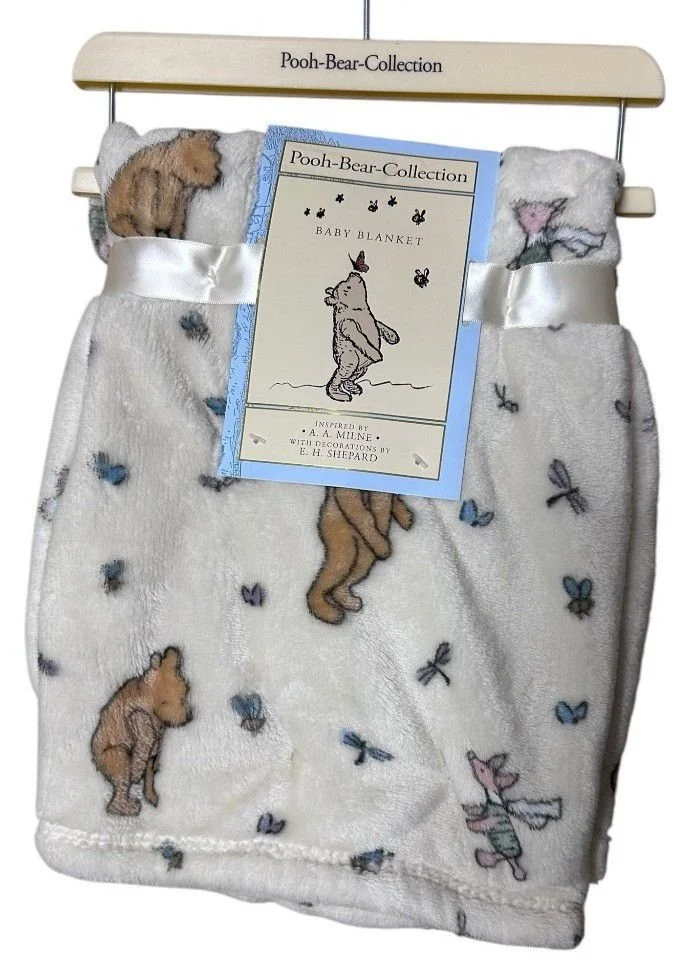 Pooh-Bear Baby Blanket