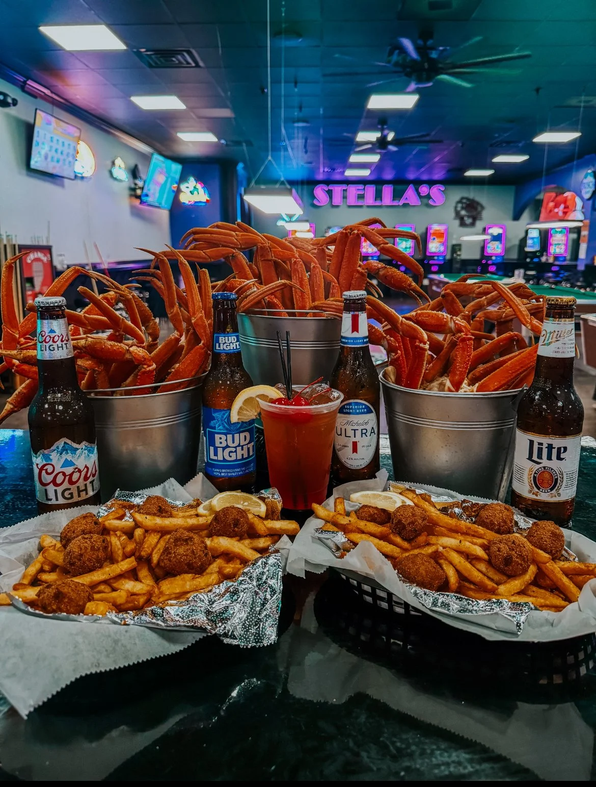 ALL YOU CAN EAT CRAB LEG BUFFET