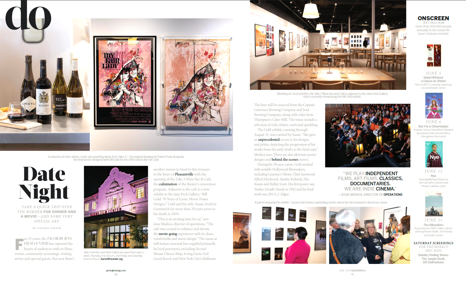 Greenwich Magazine Jacob Burns Feature Story