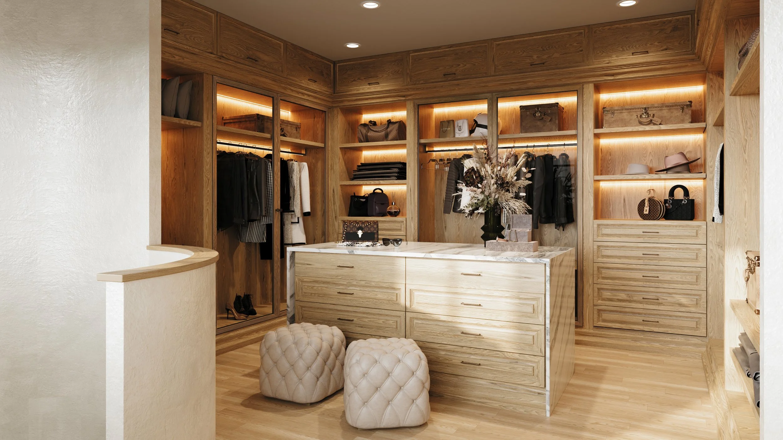 Primary Second Floor Closet