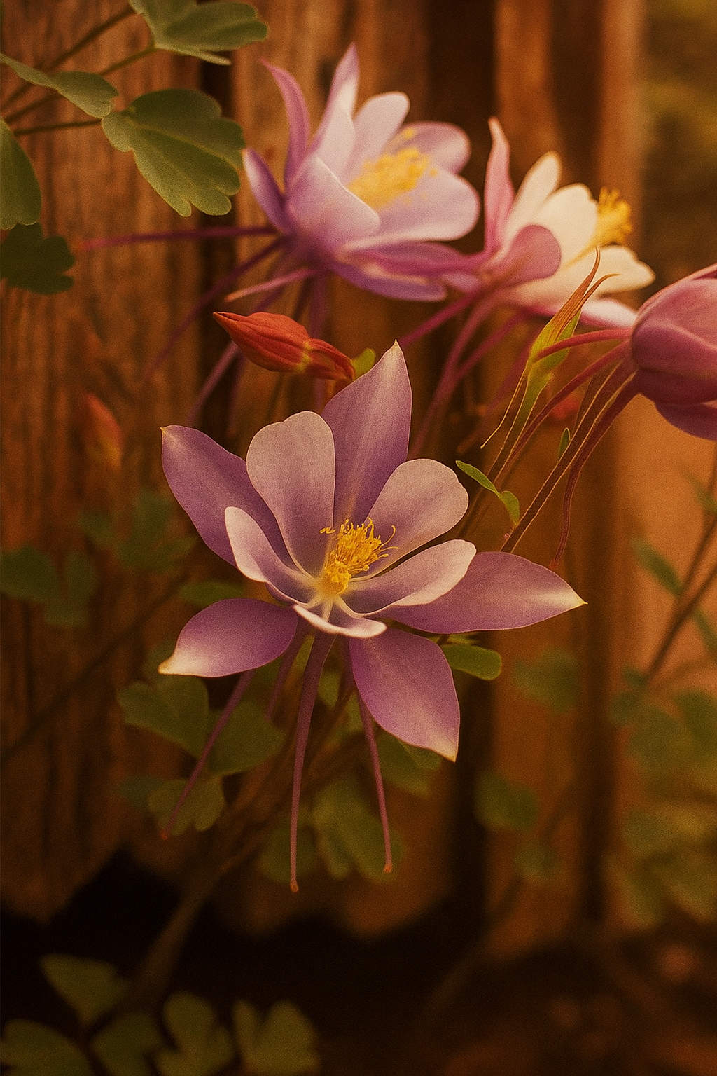 Columbine ‘Dragonfly Mix’ (Aquilegia, Heirloom Perennial) - Aquilegia caerulea