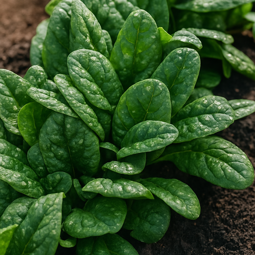 Bloomsdale Spinach (Spinacia oleracea)