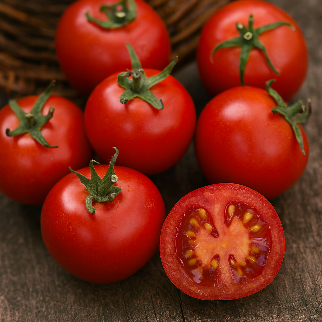 Glacier Tomatoes (Solanum lycopersicum)