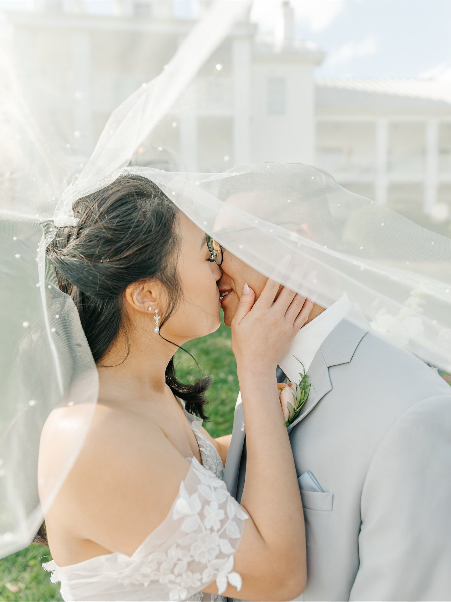 Two people who made soft blues look electric. 10/10 recommend falling in love like this. Congratulations Scott &amp; Jessica 💙

Venue: @theviewatbluemont 
Coordination: @taylordoesweddings_ 
Photography: @sarahhoustonphotography 
Videography: @pauly