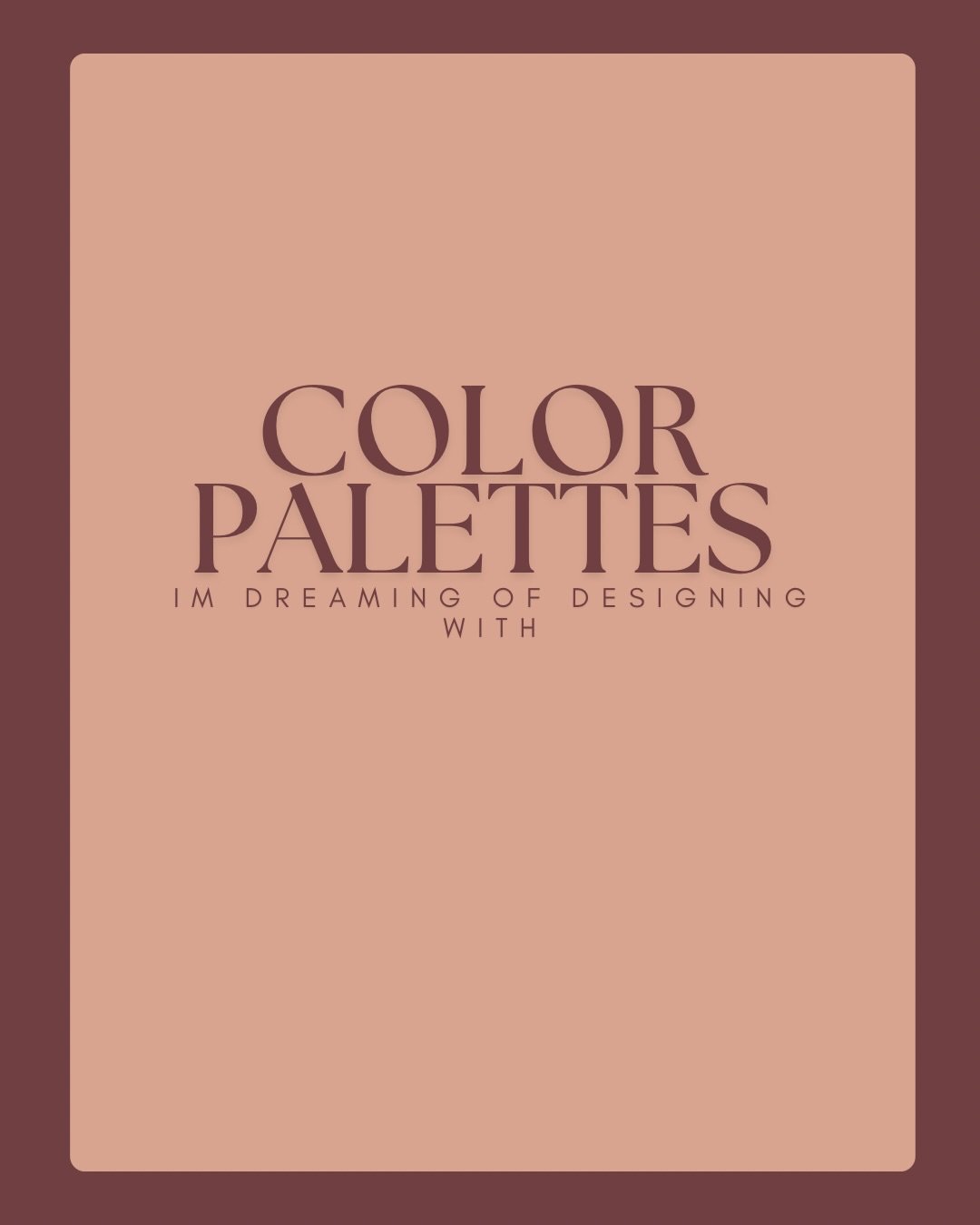 I am personally begging someone to let me design with this color palette.

Picture this: Baby blue + juicy orange + citrusy yellow + a soft little whisper of coral. Tell me that didn&rsquo;t instantly scream &ldquo;summer day with good lighting, bett