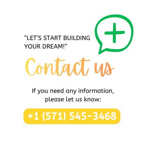 Logo with a green speech bubble and the text 'Tidio' in yellow-orange, plus a yellow box with a phone number '+1 (571) 545-3468'.