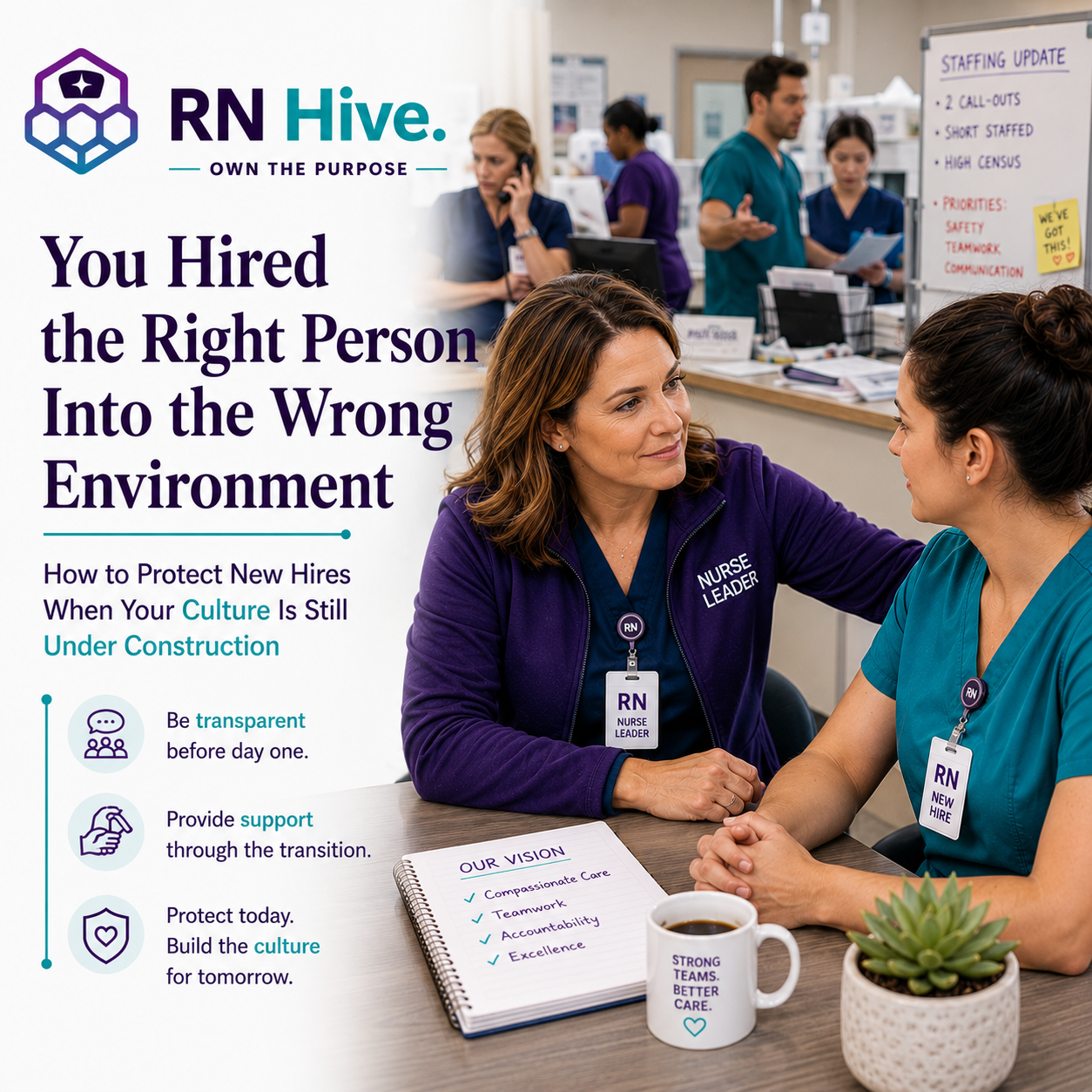 You Hired the Right Person Into the Wrong Environment: How to Protect New Hires When Your Culture is still Under Construction