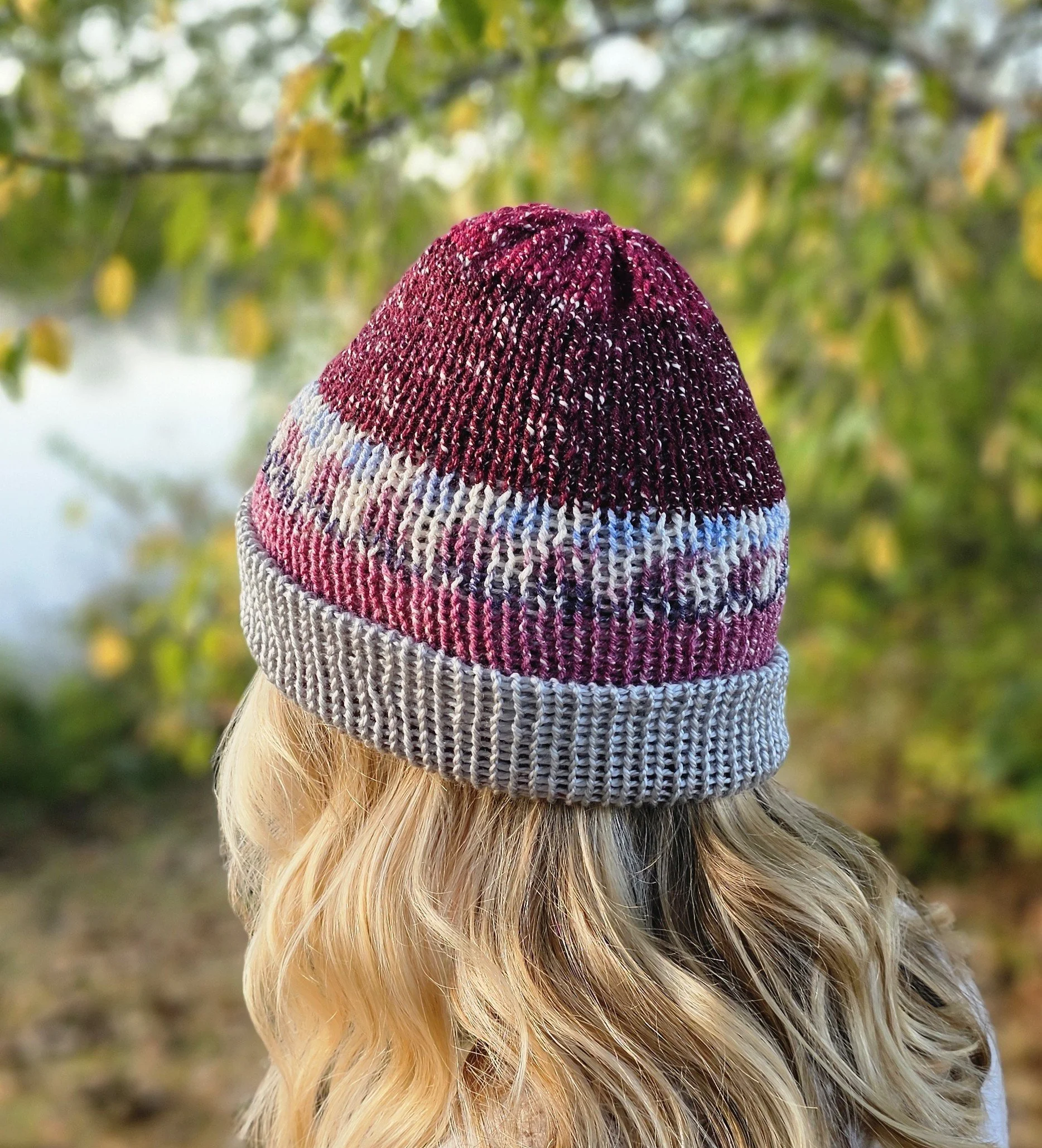 Maroon Dreams Beanie