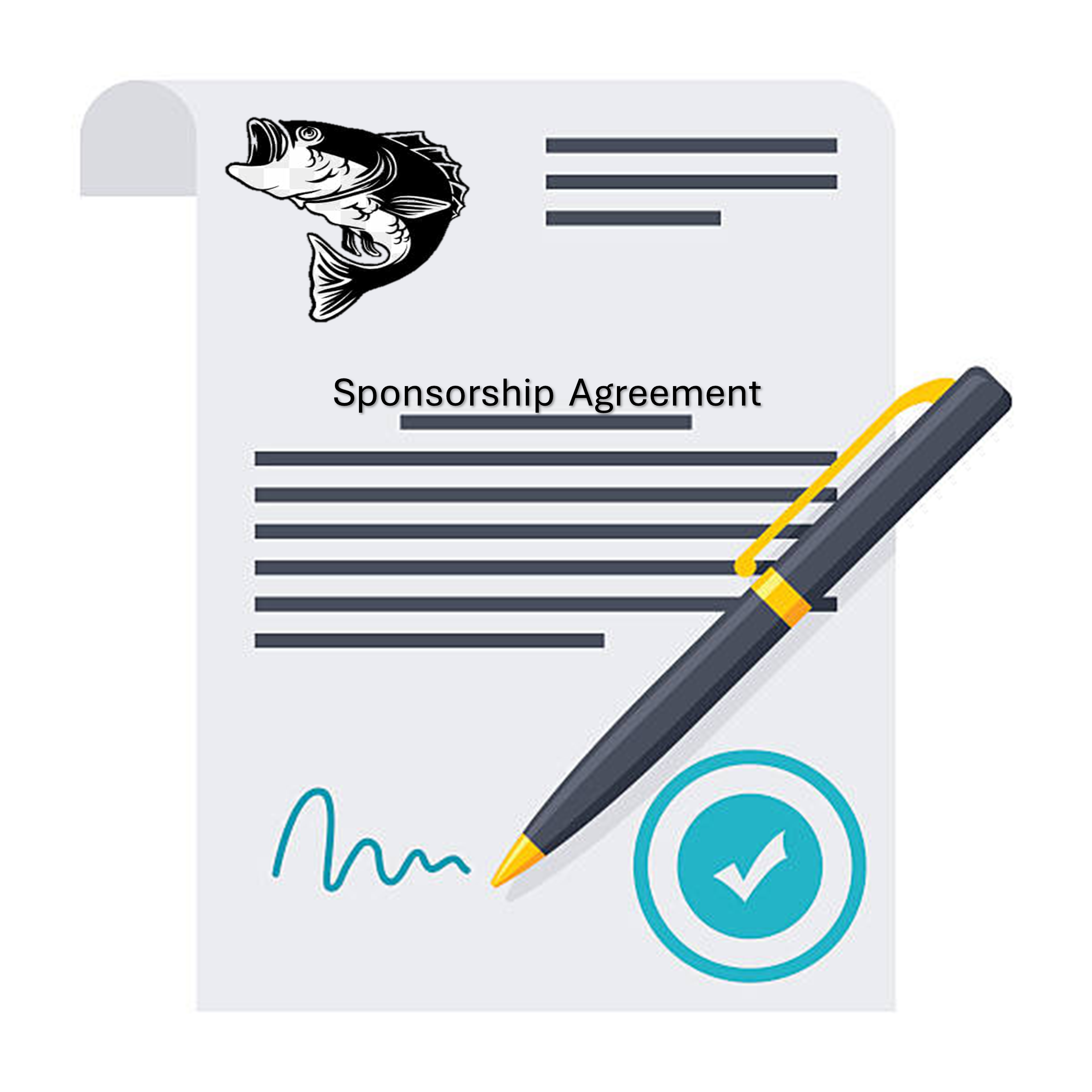 SPONSORSHIP AGGREEMENT (MAILED CHECKS)