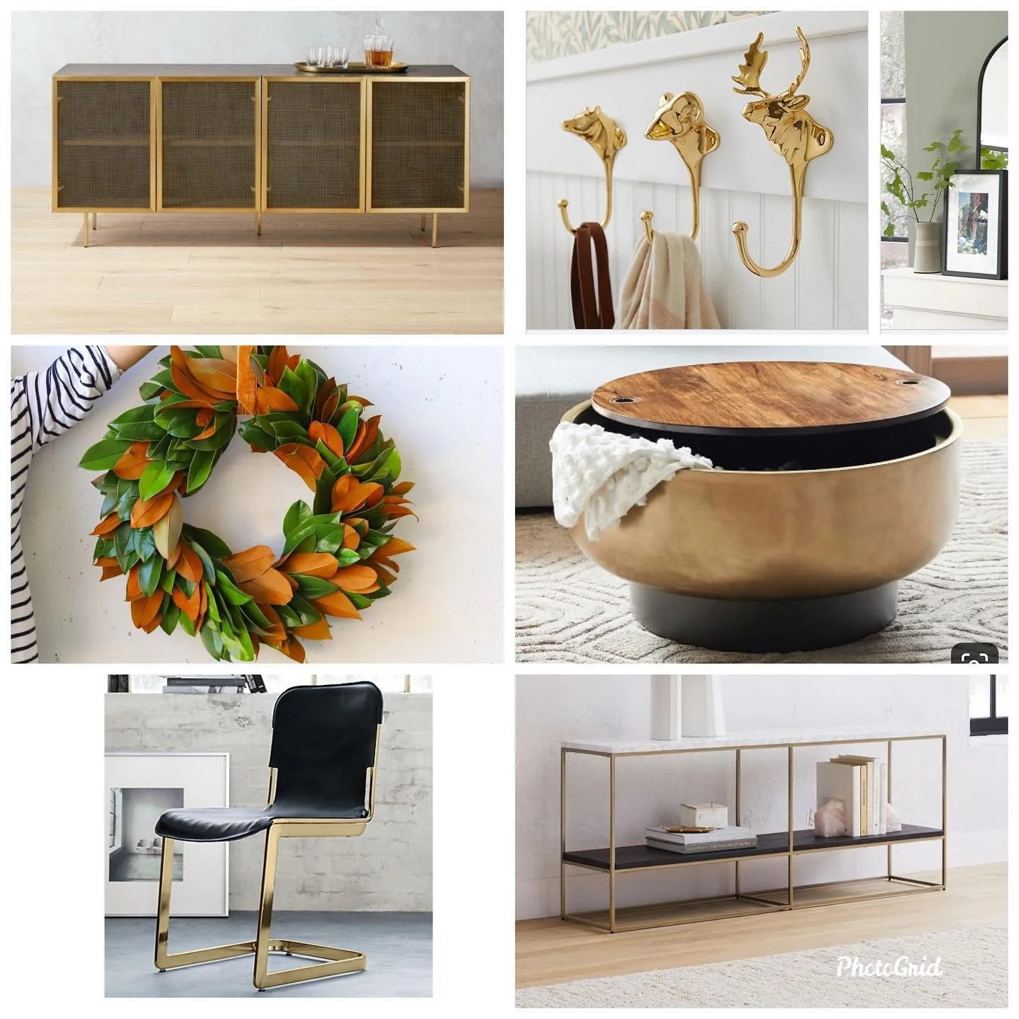 My wish list for Santa! ✍🏻 🤞 #ilovecb2 #gold #nevertoomuchgold #santaslist #xmaswishlist #homedecor #homedesignwishlist #flipmyroom