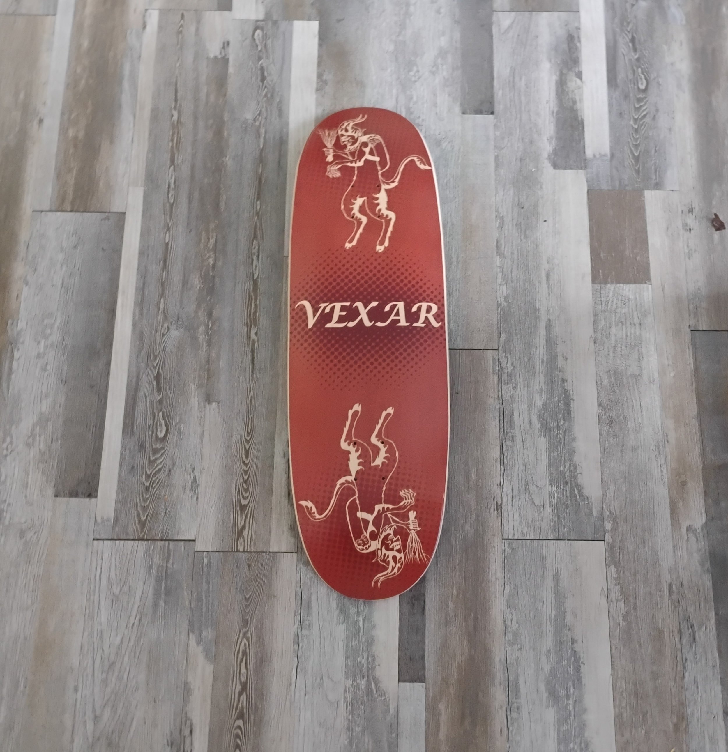 KRAMPUS DIRT RED EGG BOARD