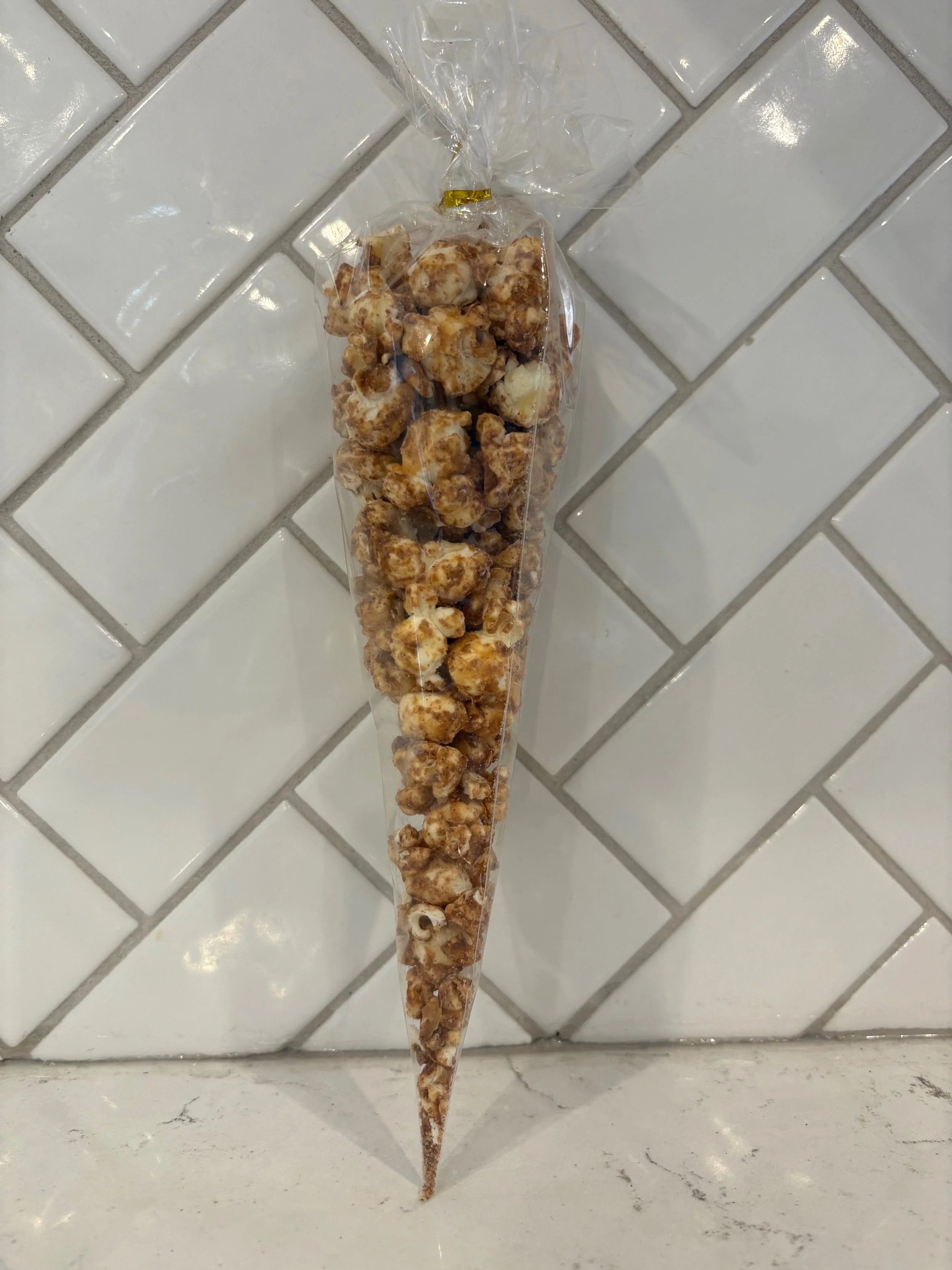 Pumpkin spice popcorn