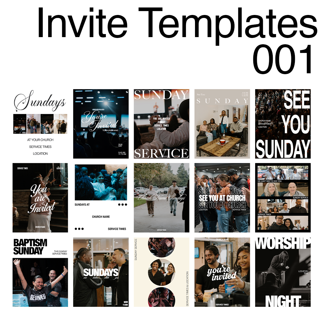 Invite Templates 001