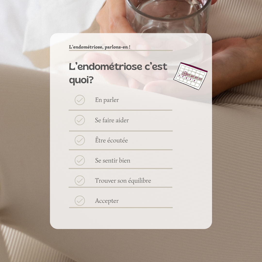 L’endométriose c’est quoi? Partie 2🎗️