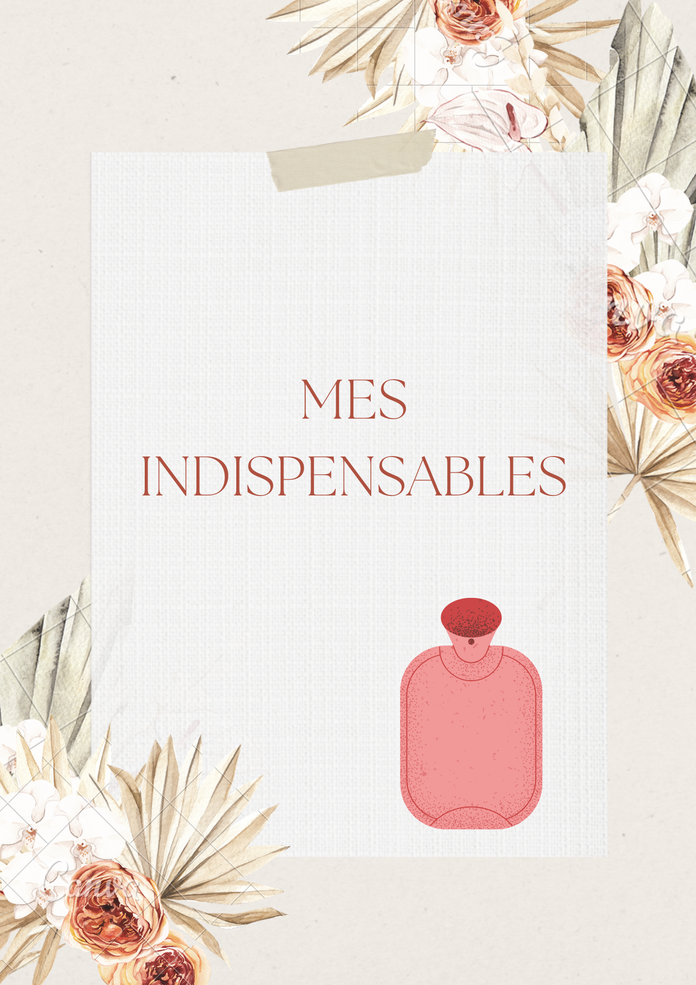 Les indispensables du quotidien pour soulager l’endométriose🌸