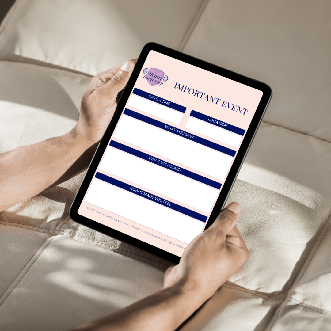 Important Event Journal Page