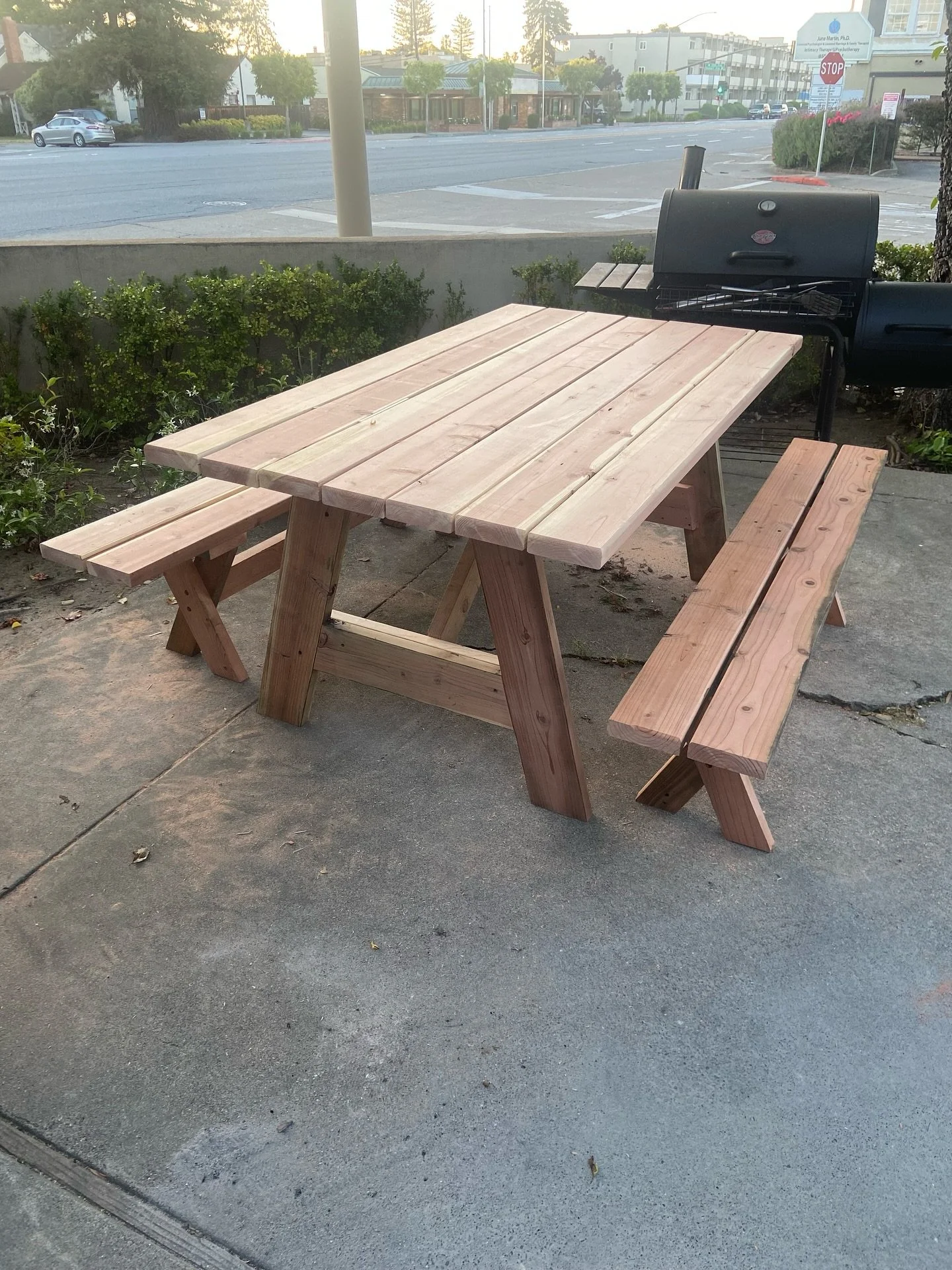 Made for good food, great company, and countless memories.
Each picnic table is handcrafted with care and built to bring people together season after season.
&bull;&bull;&bull;&bull;&bull;&bull;&bull;&bull;&bull;&bull;
#OutdoorFurniture #PicnicTable 