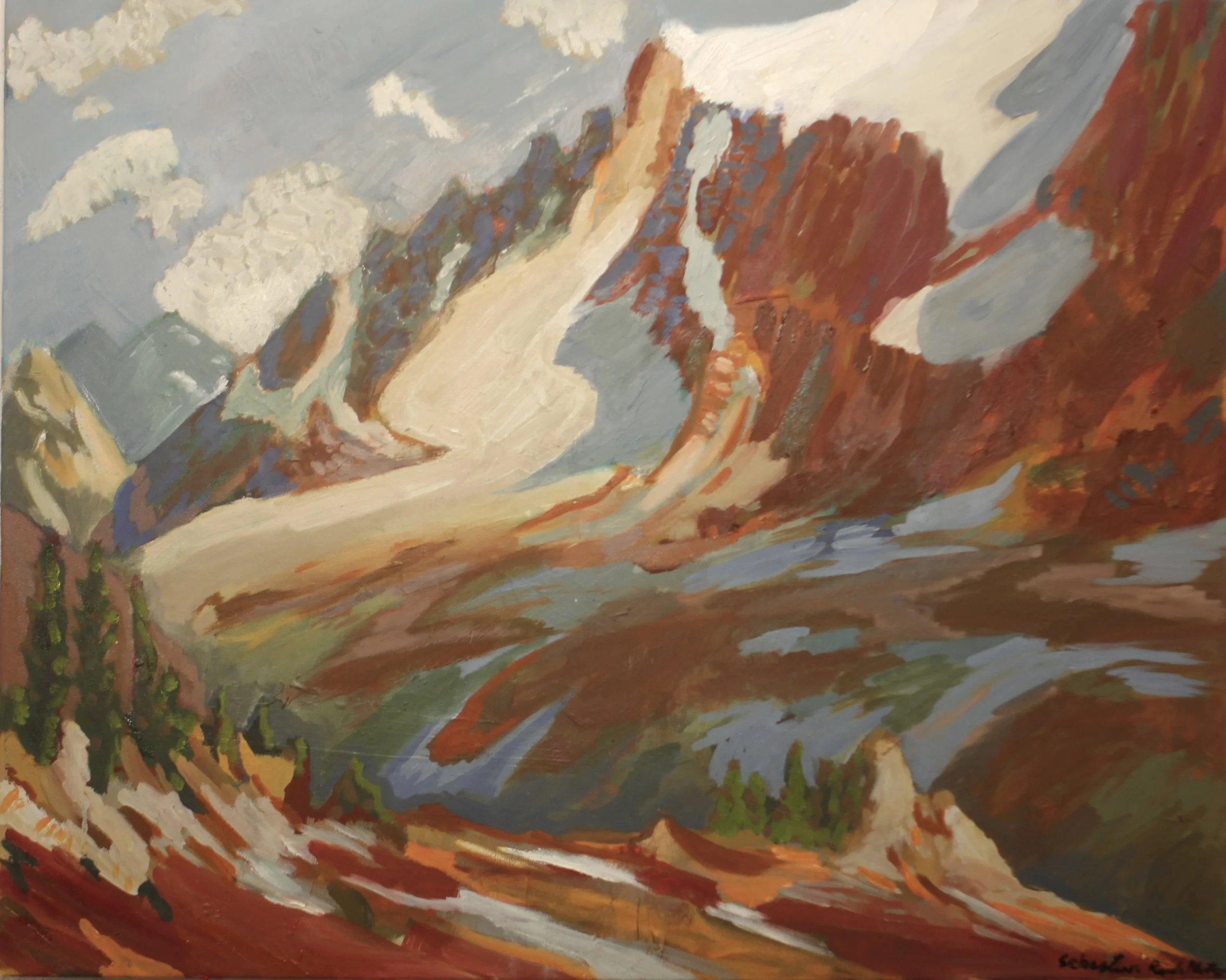 "Between the Mountains and the Sky (For Mr. Leighton)"