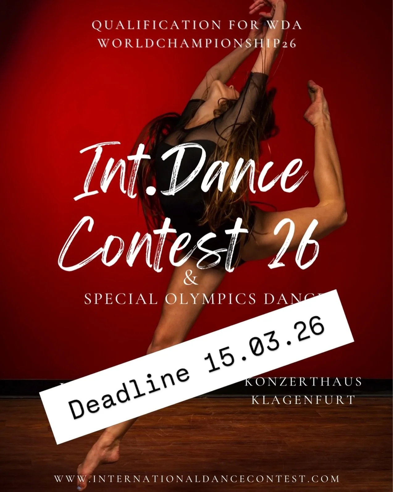 Deadline Int.Dancecontest 15.03.❗️❗️❗️