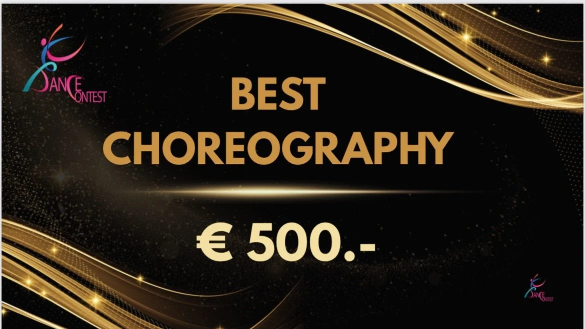 BEST CHOREOGRAPHY AWARD
&euro; 500 Preisgeld

Nicht die Schritte z&auml;hlen.
Sondern die Idee dahinter.

&euro; 500 f&uuml;r die beste Choreografie beim IDC.

#idc2026 #bestchoreography #dancecompetition #choreographyaward