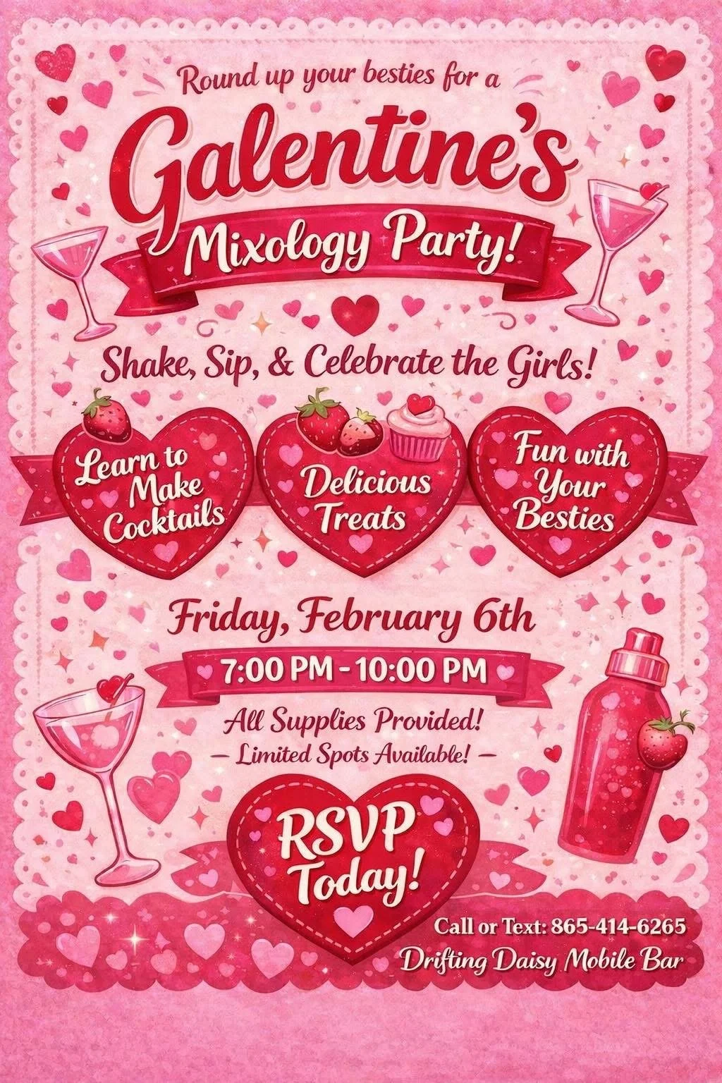 Galentines Mixology